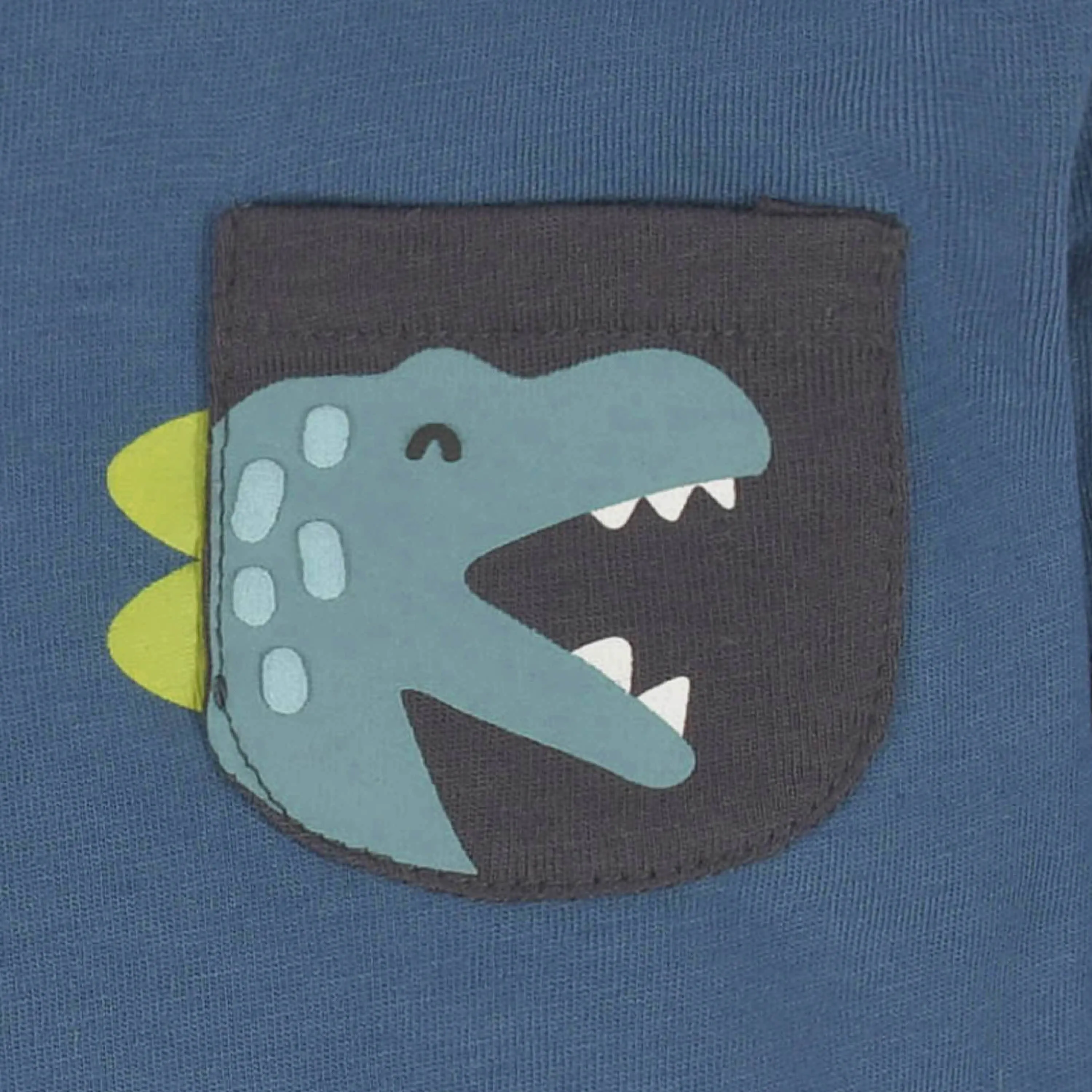 2-Piece Baby & Toddler Boys Navy Dino Long Sleeve Shirt & Jogger Pants Set