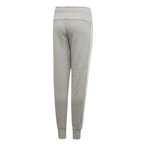Adidas 3-Stripes Tracksuit Bottoms Kids-Girls Training Pant Grey/White
