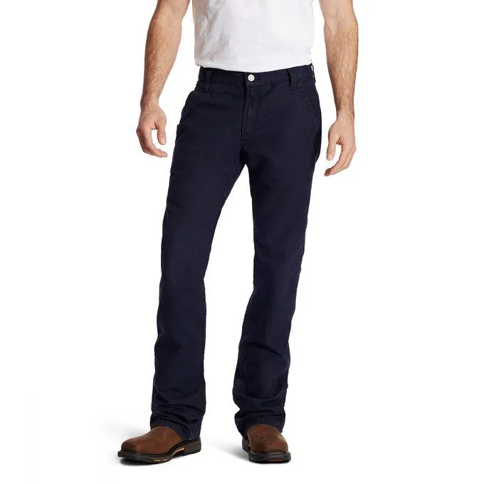 Ariat Fr M4 Low Rise Workhorse Boot Cut Pant - Men's - Navy - 10019623
