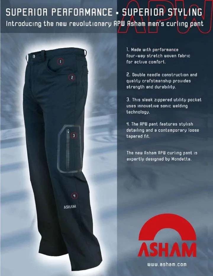 ASHAM Men's APW Supreme Curling Pants
