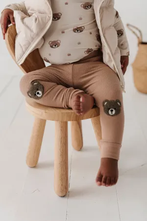 Bear Ribbed Legging