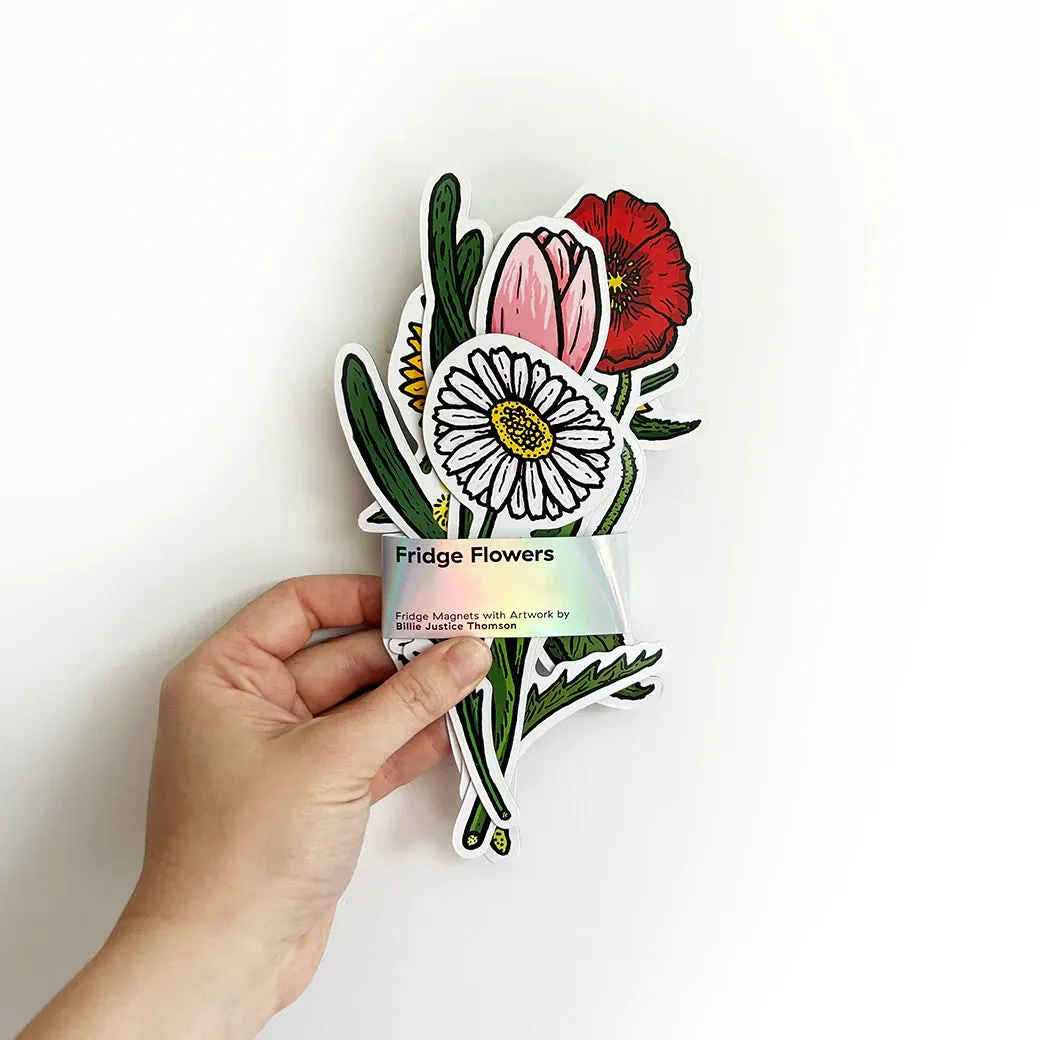 Billie Justice Thomson - Fridge Flower Magnets