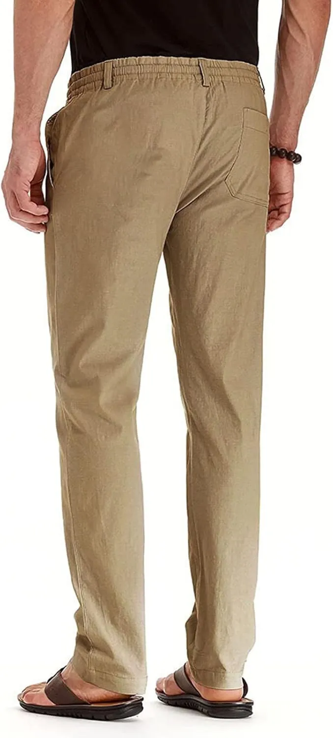 Cargo Pants for Men Relaxed Fit Pants for Men Mens Autumn and Winter High Street Fashion Leisure Loose Sports Running