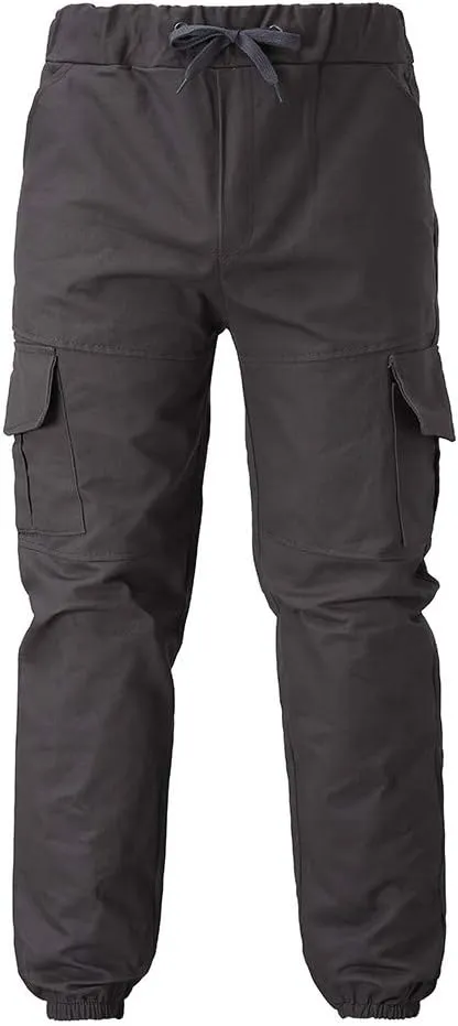 Cargo Sweatpants for Men Cargo Fleece Sweatpants Stretch Elastic Waist Jogger Sports Pants Drawstring Sports Trousers