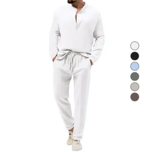 Casual T-Shirt And Pants Suit