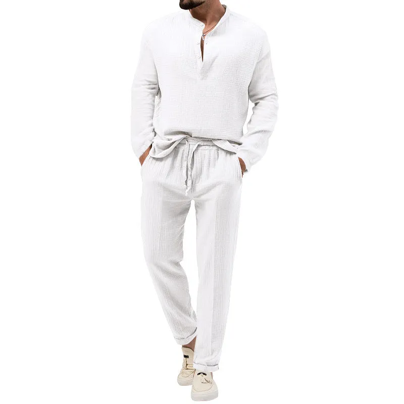 Casual T-Shirt And Pants Suit
