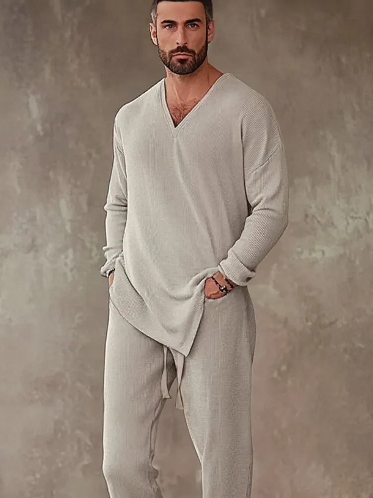 Comfort Stretch Asymmetric T-shirt Set
