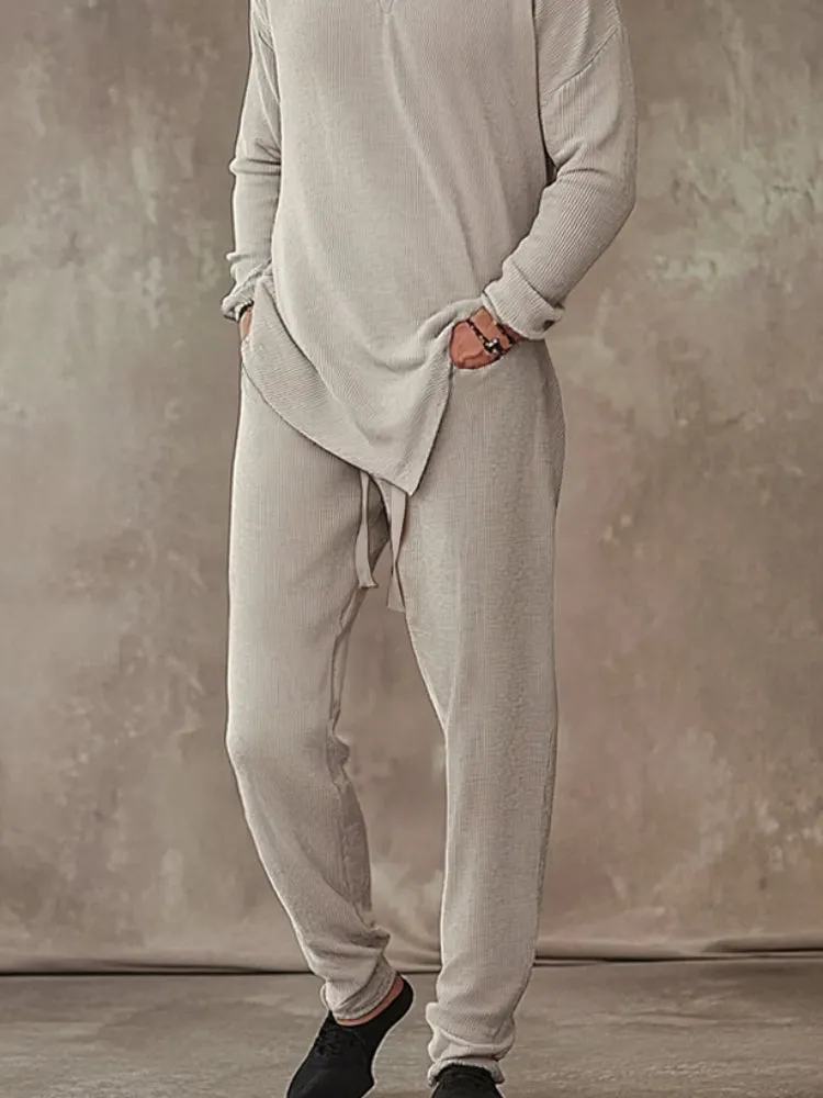 Comfort Stretch Asymmetric T-shirt Set