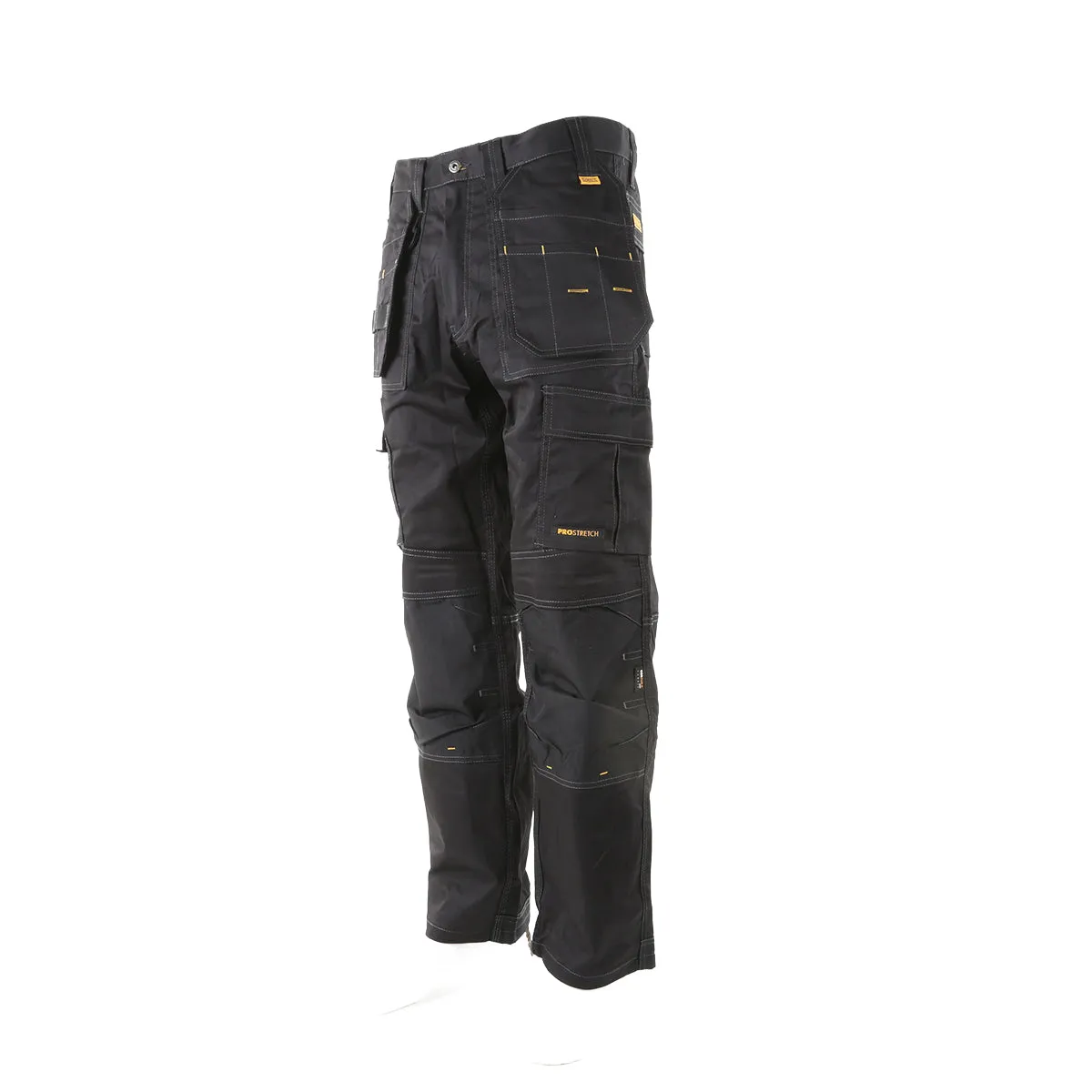 DEWALT ProTradesman Men's Poly Cotton, Holster Pocket, Stretch Work Pant