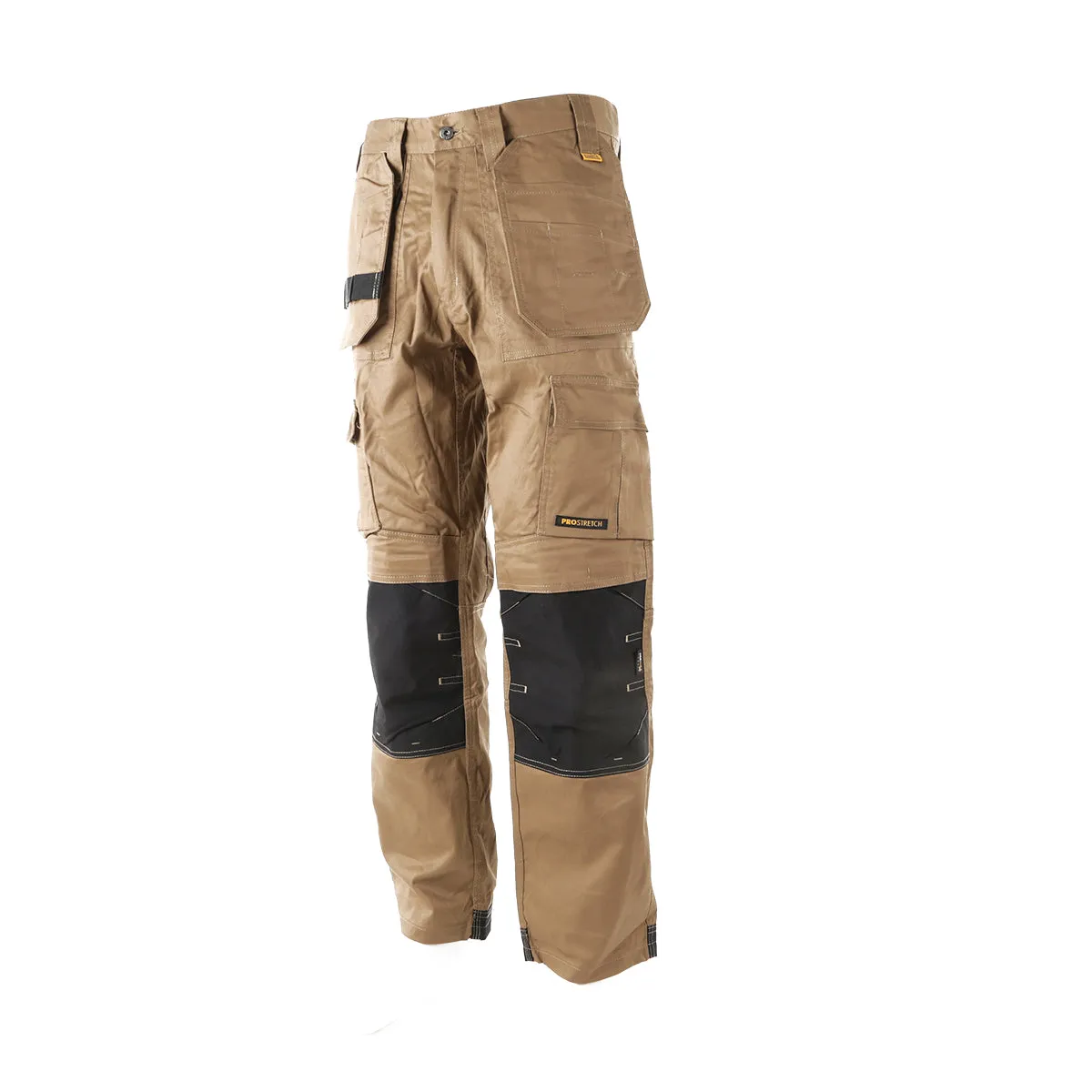 DEWALT ProTradesman Men's Poly Cotton, Holster Pocket, Stretch Work Pant