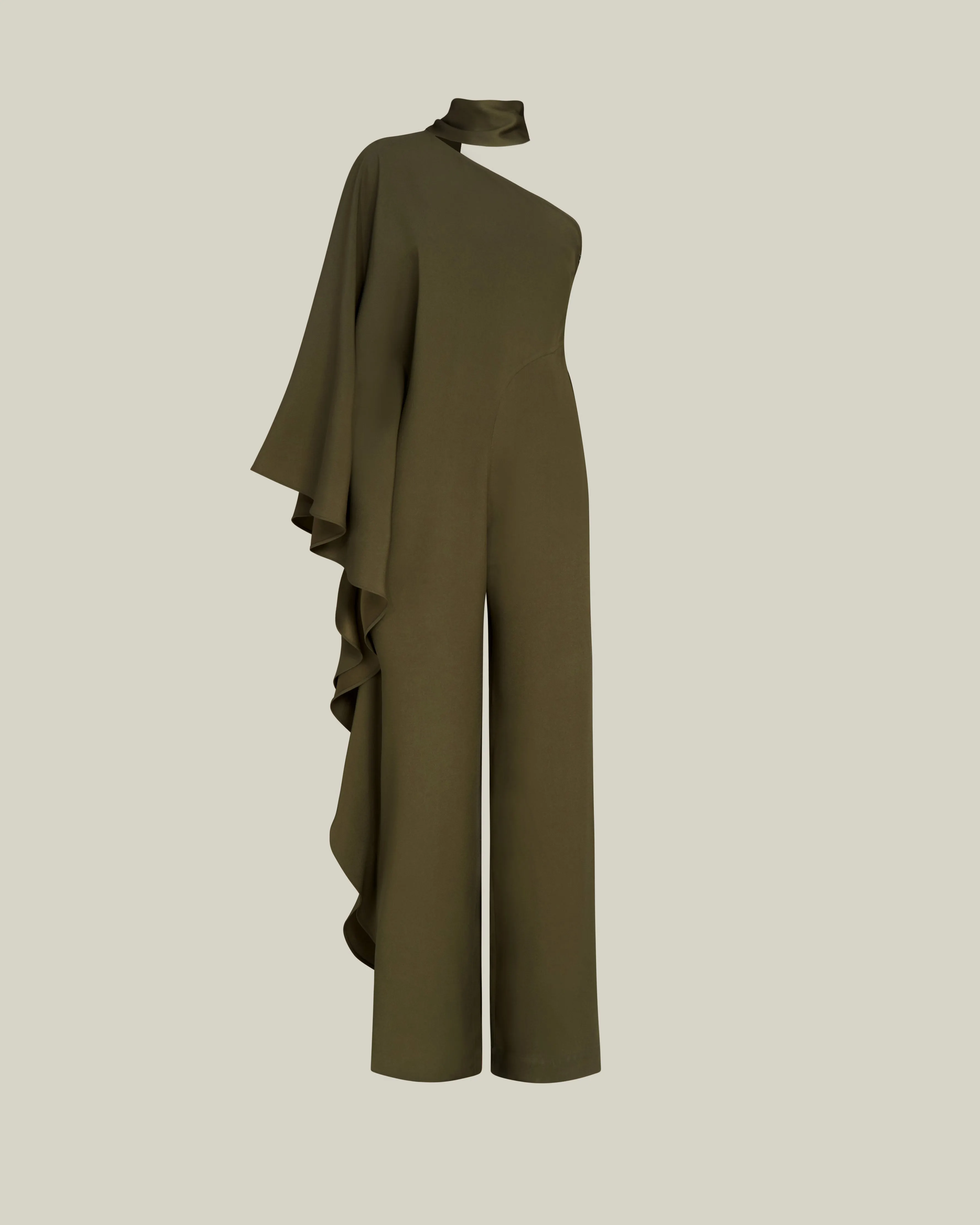 Ebro Jumpsuit in Forest Green