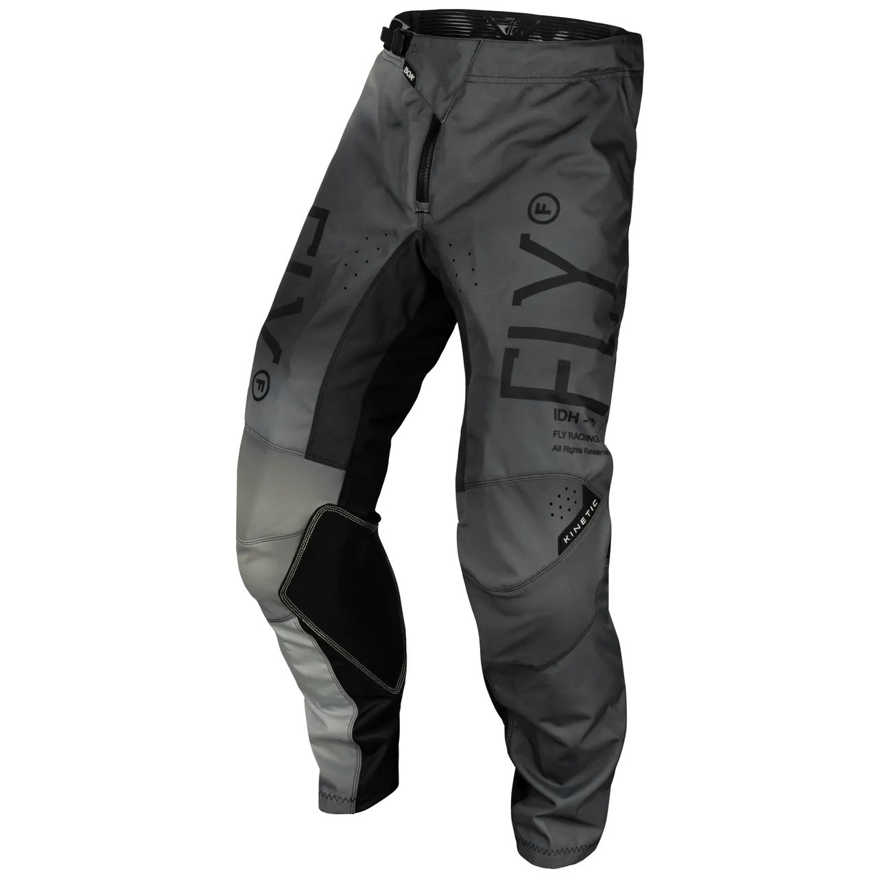 Fly Racing 2024 Kinetic Prodigy Youth Motocross Pants (Black/Light Grey | Size: 24)
