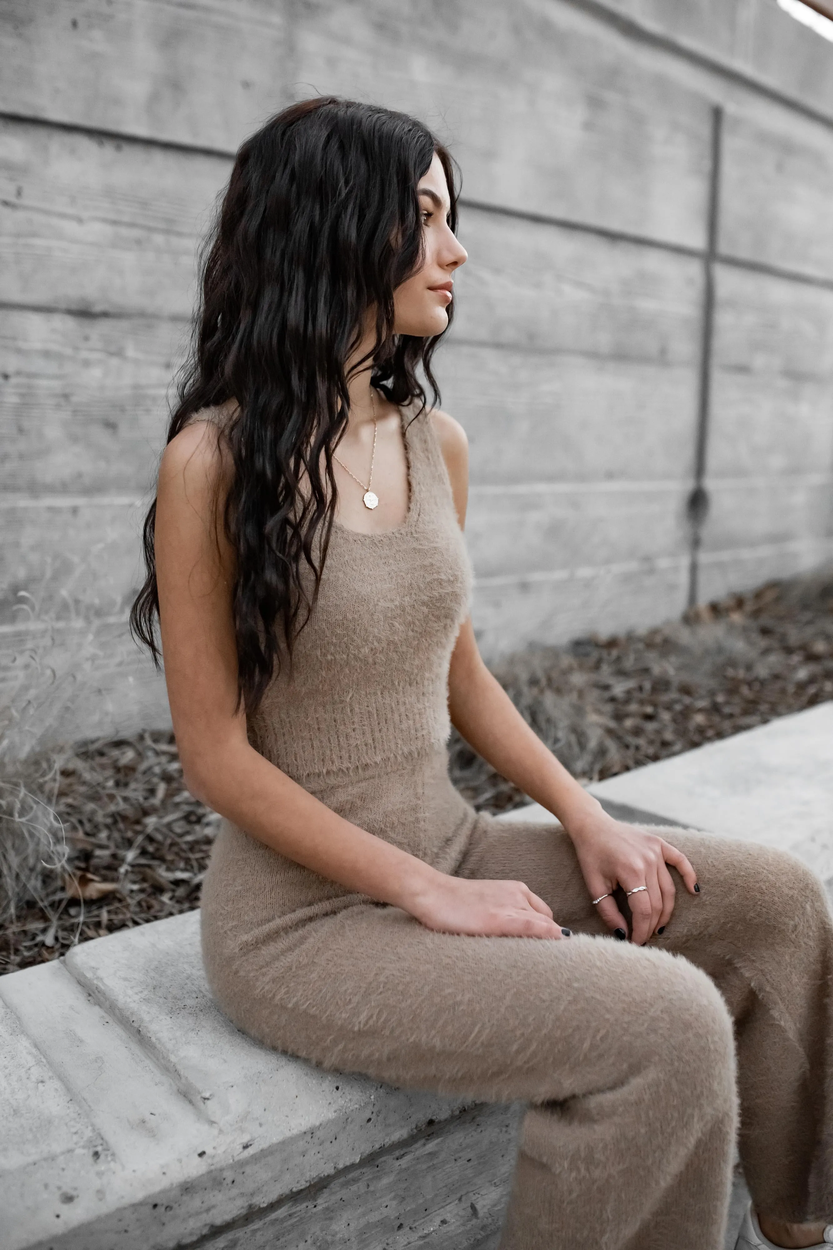 Laid back knit pants