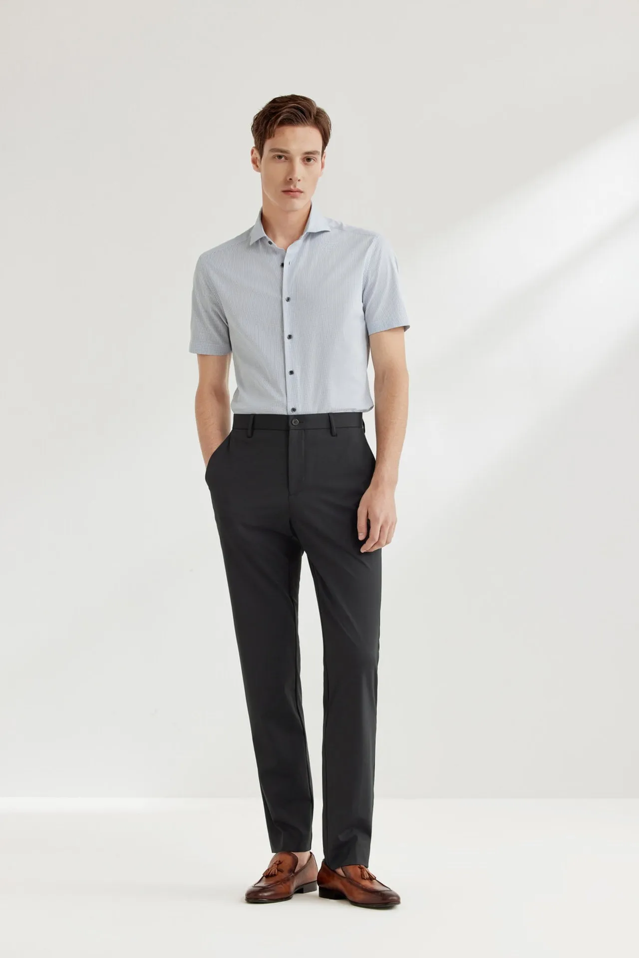 Multi-Way Ultra Stretch Formal Pants in Smart Fit