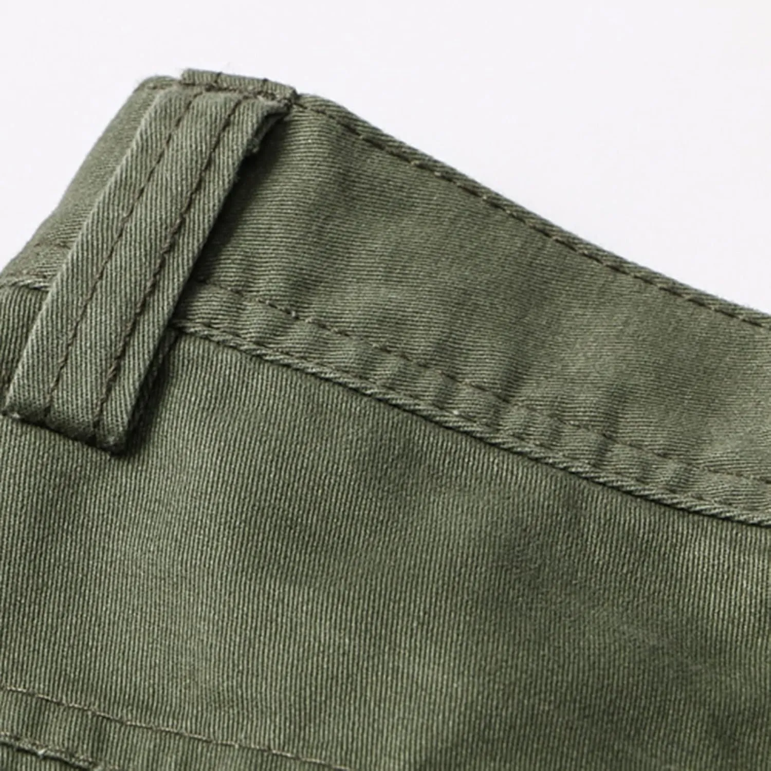 Muscularfit Men's Athletic Pants Cotton Buckle Zipper Solid Cargo Pants Multi Pockets Causal Jogger Yoga Athletic Sweatpants