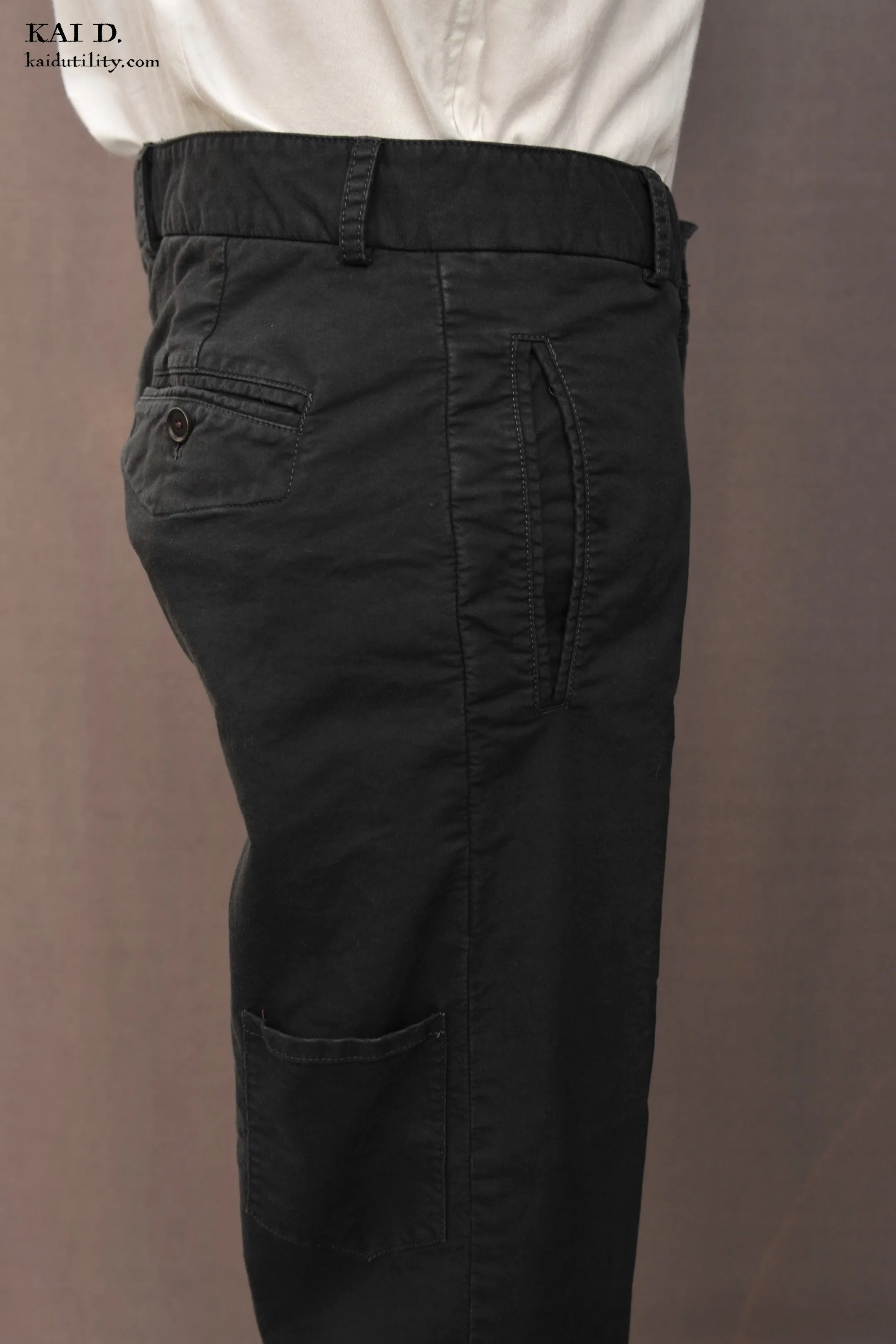 Rugged Brancusi Pants - Stone Washed Stretch Cotton - 30, 34