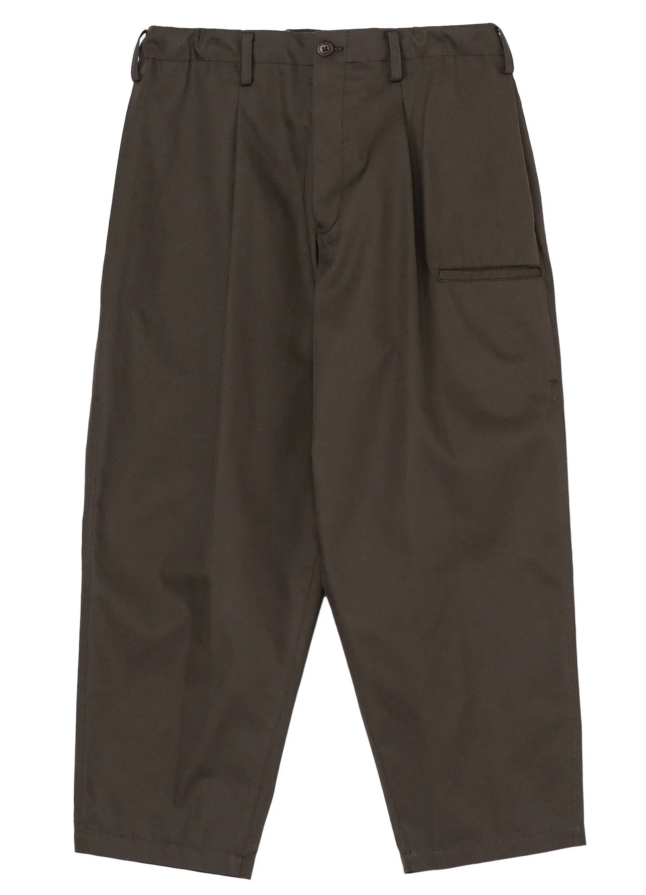 T/C TWILL COIN POCKET SIDE TUCK PANTS