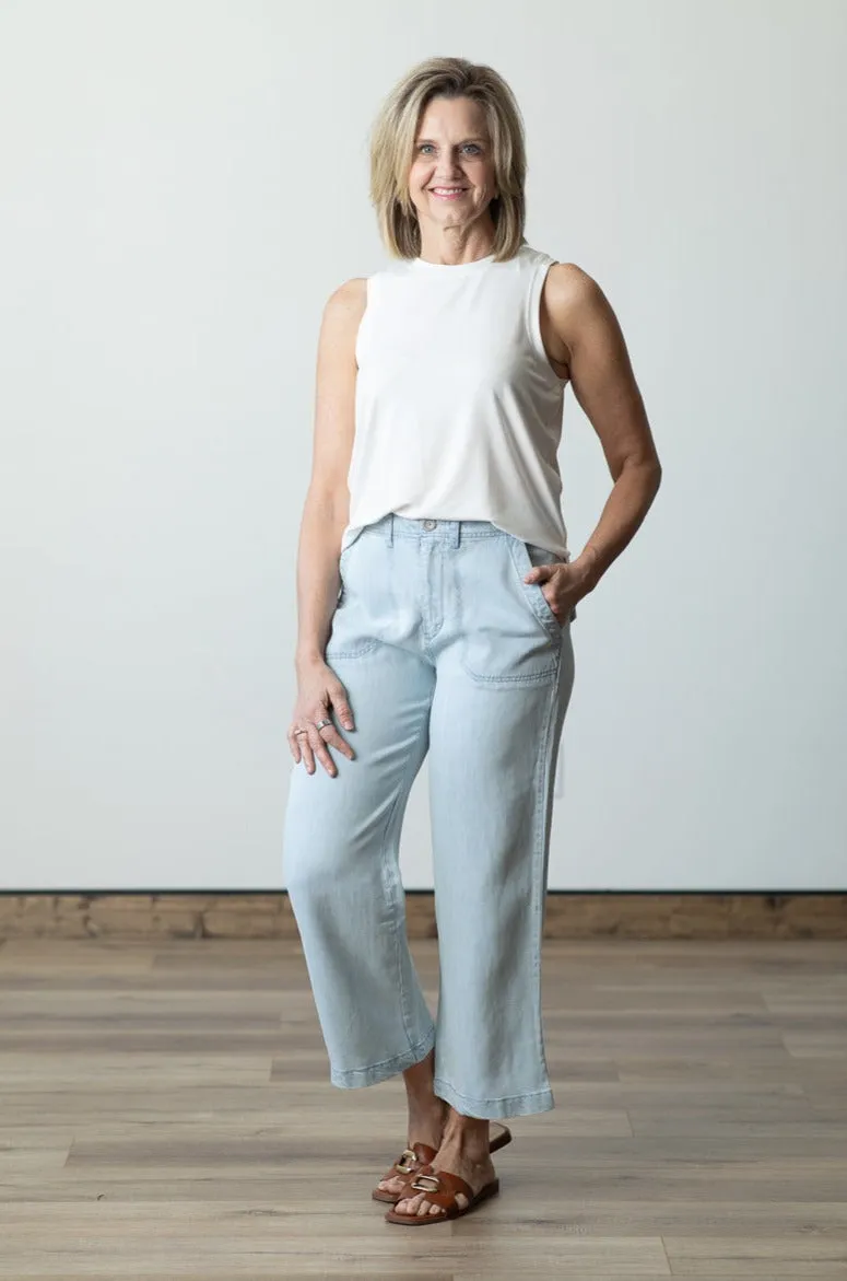 Utility Wide Leg Crop Pant (Dex)