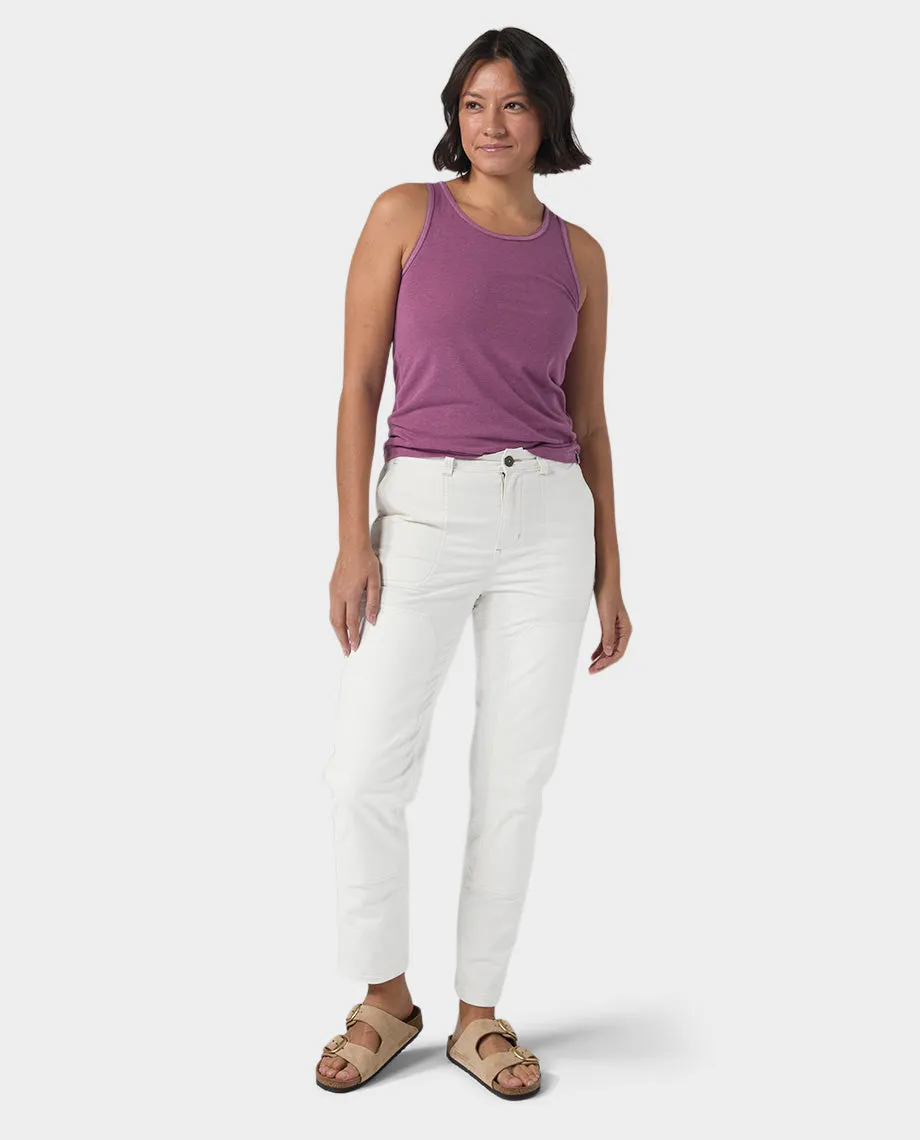 Women's Rivet Twill Carpenter Pant