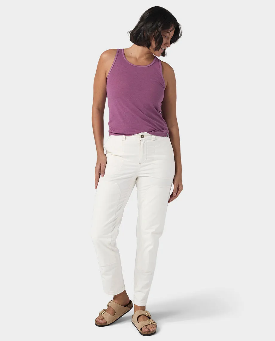 Women's Rivet Twill Carpenter Pant